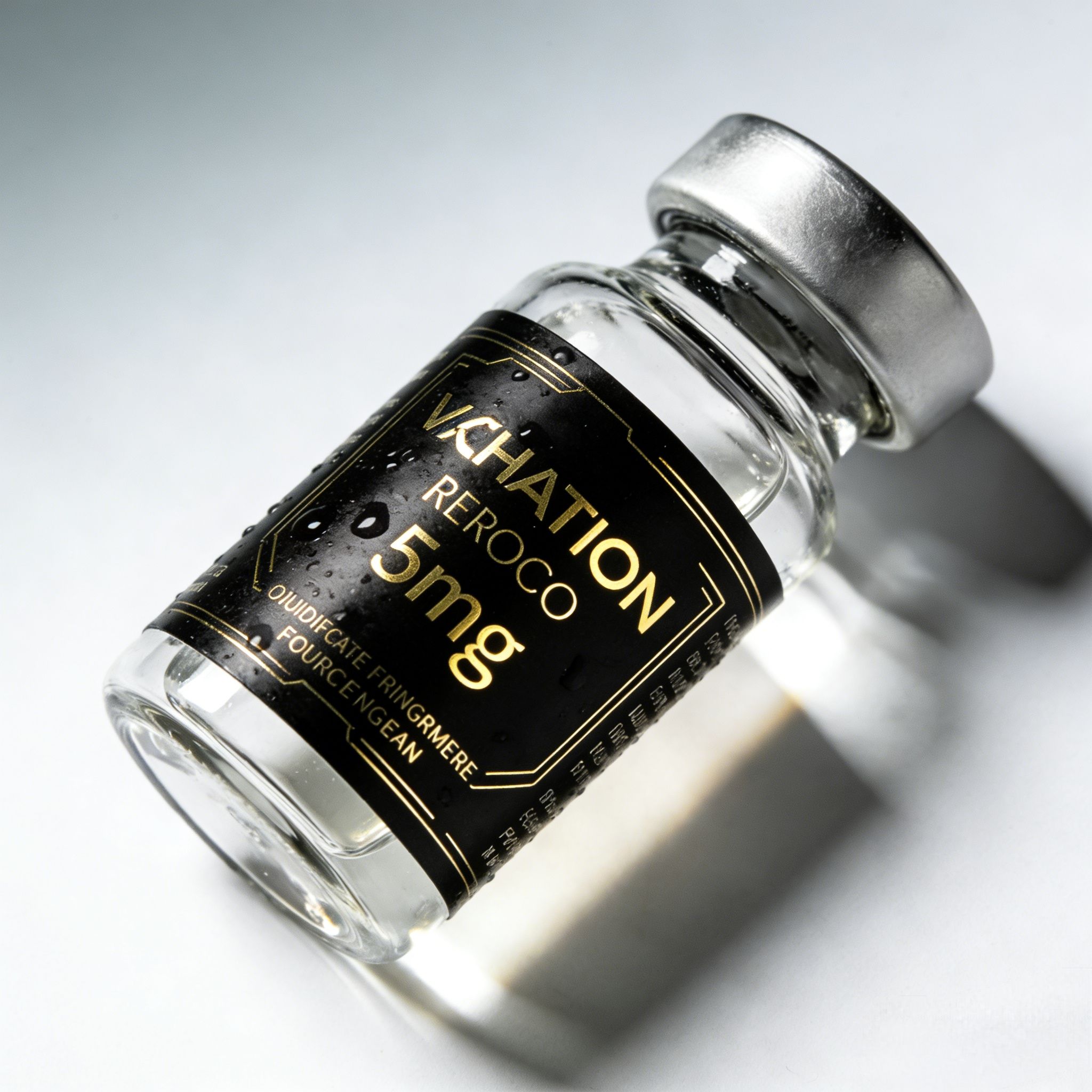 Medical Label - 맞춤형 차광 비닐 라벨 2ml~20ml, 의료