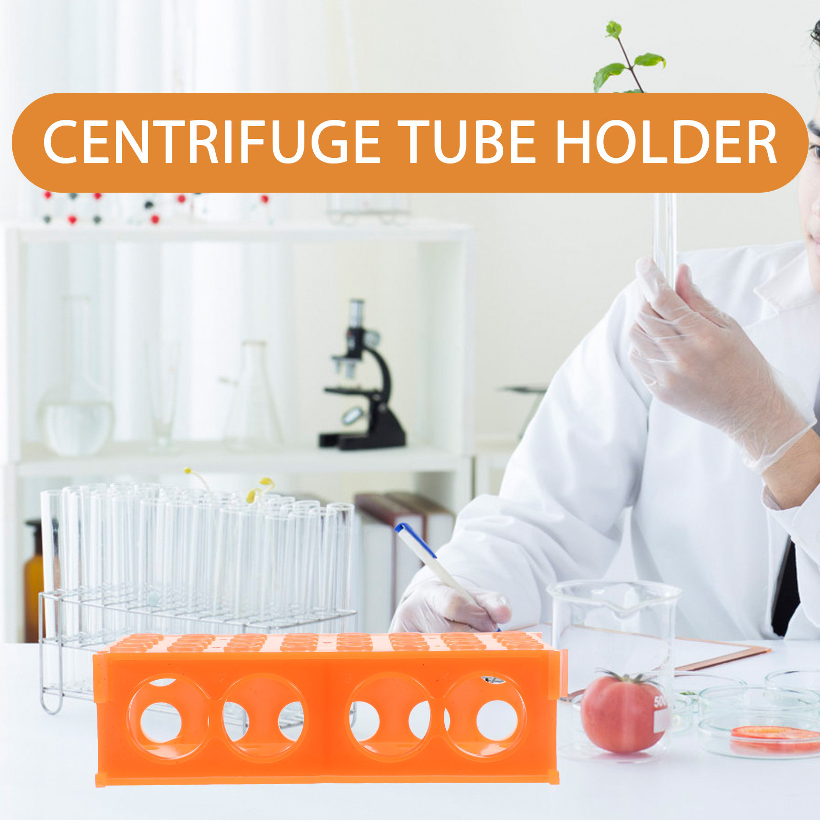 2Pcs 프리미엄 두꺼운 플라스틱 원심분리기 튜브 랙( - Laboratory Centrifuge 리뷰 및 가격