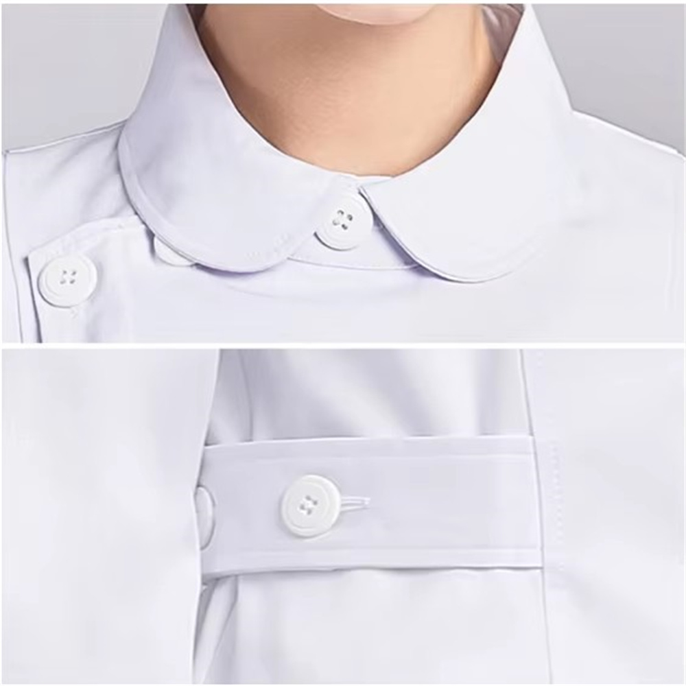 새로운 순수 코튼 통기성 흰색 유니폼 코트 실험실 작업 - Medical Lab Coat 리뷰 및 가격