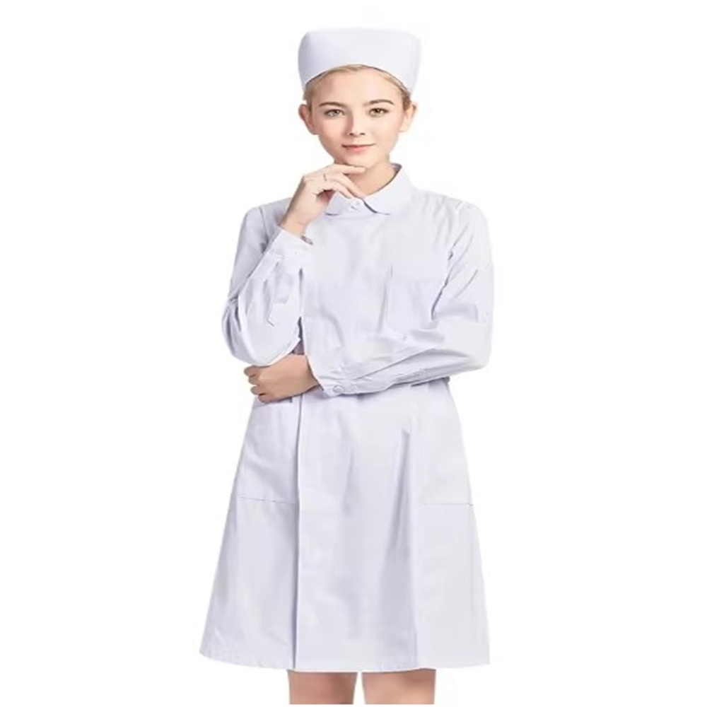새로운 순수 코튼 통기성 흰색 유니폼 코트 실험실 작업 - Medical Lab Coat 리뷰 및 가격