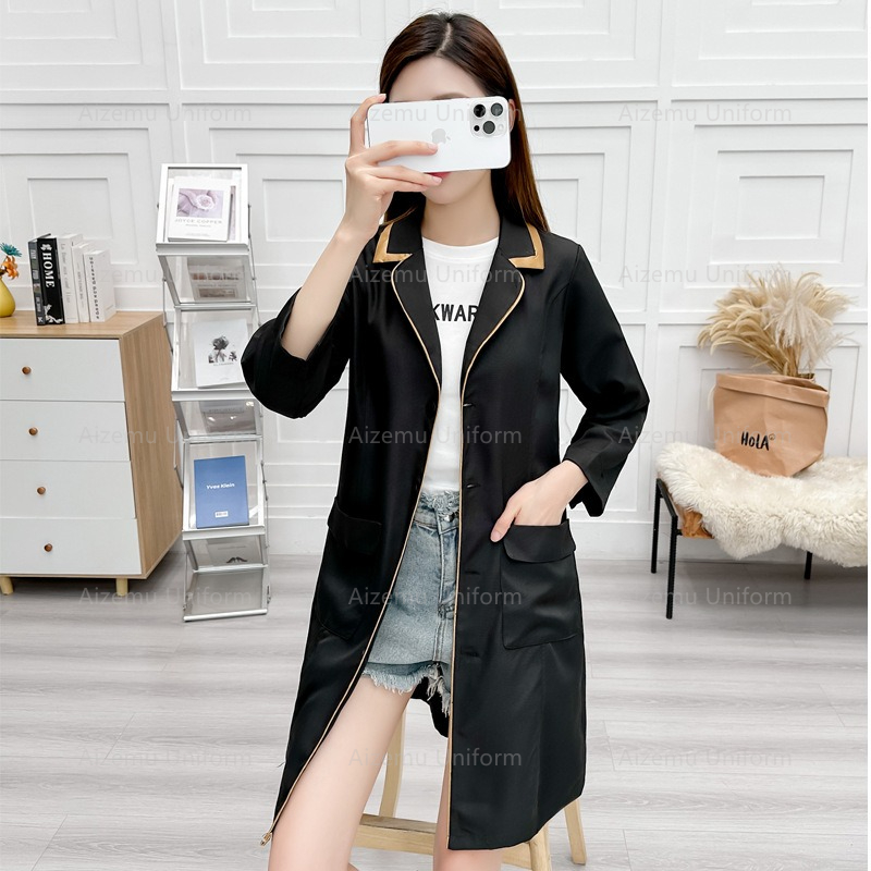 미용사 가운 여성 살롱 실험실 코트 간호사 유니폼 의료 - Medical Lab Coat 리뷰 및 가격