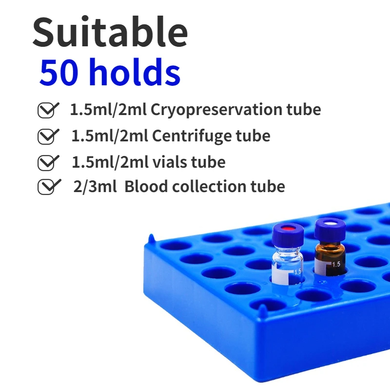 플라스틱 바이알 랙 50 홀드 12mm 1.5/2ml  - Laboratory Centrifuge 리뷰 및 가격