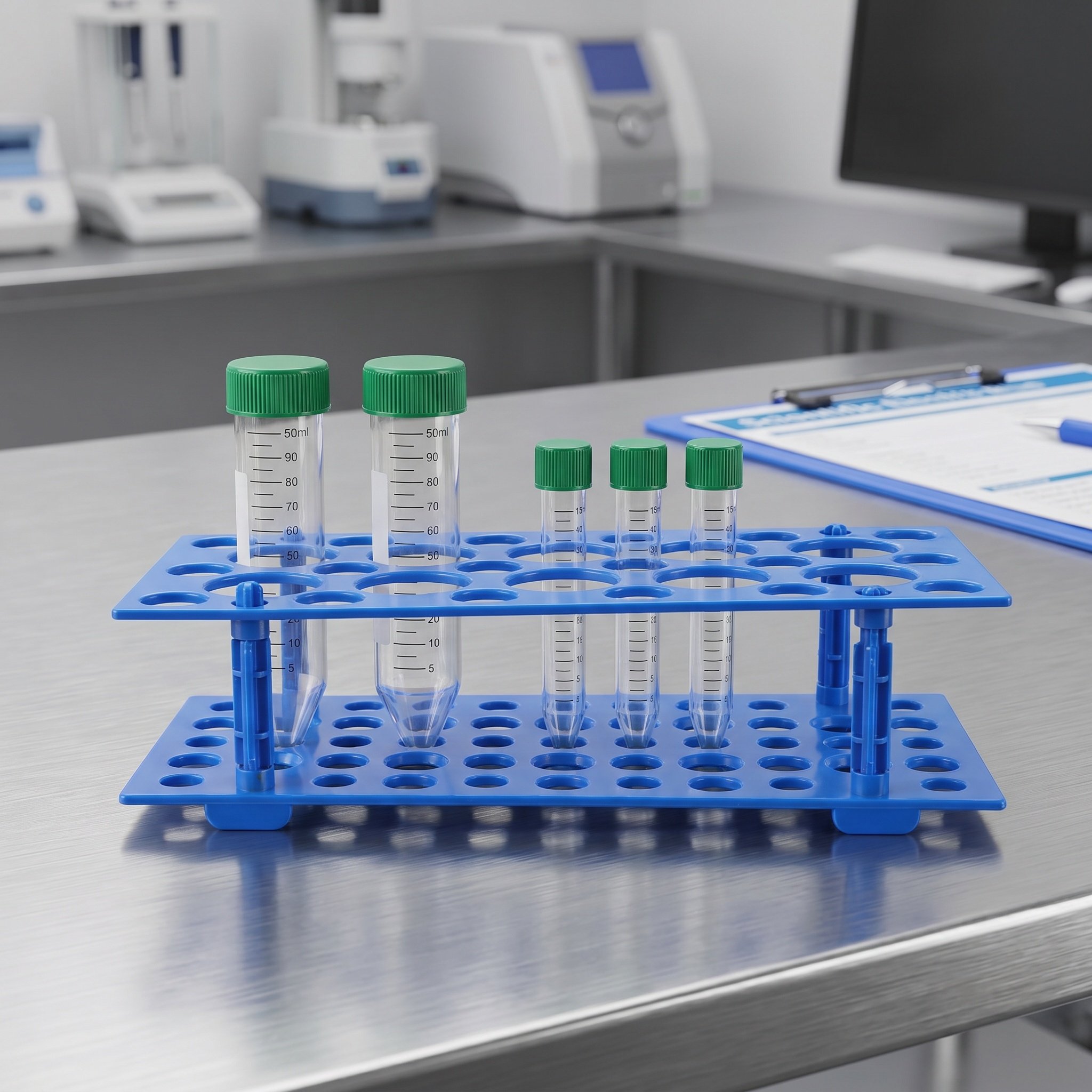 6Pcs 실험실 테스트 튜브 랙 플라스틱 원심분리기 튜 - Laboratory Centrifuge 리뷰 및 가격