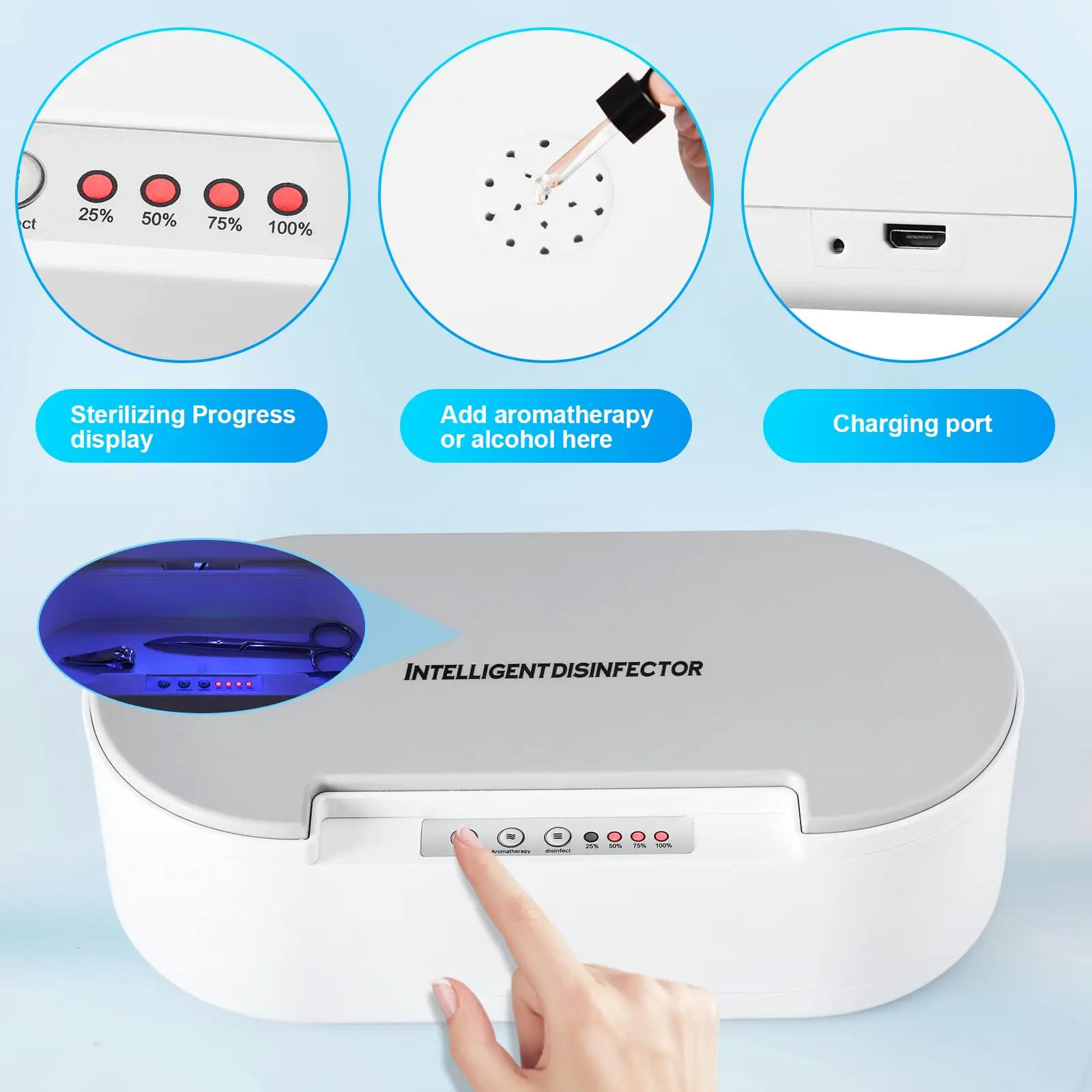 도구 고급 살균 트레이 살균 박스 네일 아트 도구 살균 - Laboratory Centrifuge 리뷰 및 가격