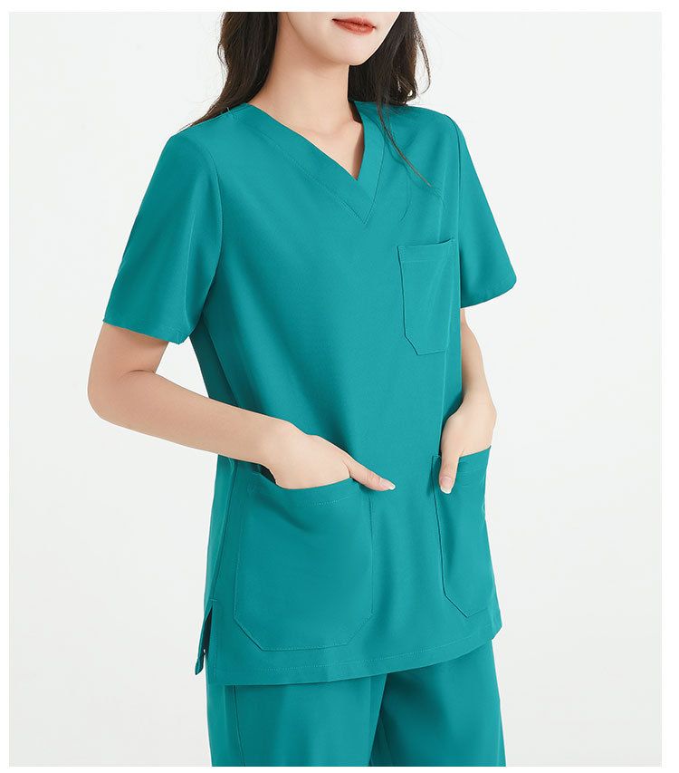 여성용 고급 신축성 상의 바지 수술실 의료 작업복 브러 - Medical Lab Coat 리뷰 및 가격
