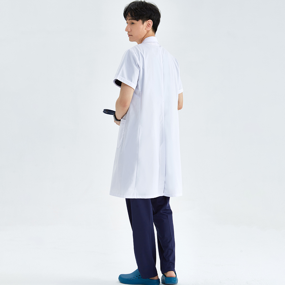 남녀공용 화이트 코트, 병원 의사 슬림 간호사 유니폼, - Medical Lab Coat 리뷰 및 가격